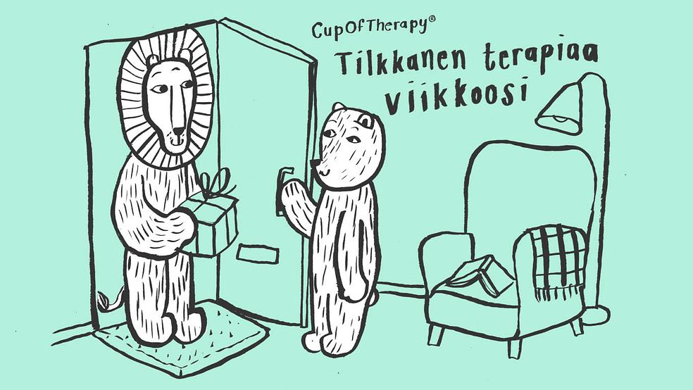 Tilkkanen terapiaa viikkoosi - 6 kuukautta by CupOfTherapy Oy
